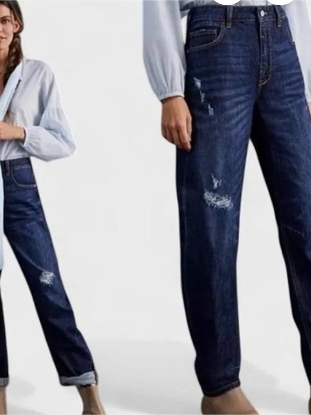 Pilcro The Bow Boyfriend Jean